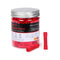 HKS 200 PCS Vinyl Insulated Butt Connector - Red 22-16 AWG - Electrical Connectors - Tinned Red Copper 0.7mm - Automotive Crimp Insulated...
