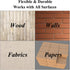 5 Inch Alphabet Letter Stencils - 70 Pack Letter Number Stencil Templates with Signs for Painting on Wood, Reusable Calligraphy Letters Stencils f...