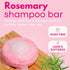 Shampoo Bar Pack 3 - Mix Ginger Rosemary & Rice Water - pH Balanced Hair Growth, Anti Hair Loss, Hair Regrowth Solid Soap Easy for Travel - Sulfat...