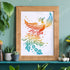 FINGERINSPIRE Phoenix Stencils 11.7x8.3 inch Firebird Painting Stencil Flying Phoenix Stencil Mythical Phoenix Reusable Drawing Template for Paint...
