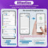 [2+2 Pack Galaxy Note 10 Screen Protector, 9H Tempered Glass with Camera Lens Protector, Ultrasonic Fingerprint Support, 3D Curved, HD Clear Scrat...