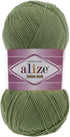 55% Cotton 45% Acrylic Alize Cotton Gold Yarn 1 Skein/Ball 100 gr 360 yds (485-Green)......