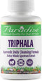 Paradise Herbs Triphala Extract, Super Potent, Ultra Pure, Vegan, Non GMO, Gluten Free, 60 Vegetarian Capsules...