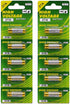 27A Batteries 12V Alkaline Battery CA22 SNN4176A ALK27A A27BP K27A VR27 R27A Batteries for Toys (10pcs/2Pack)...