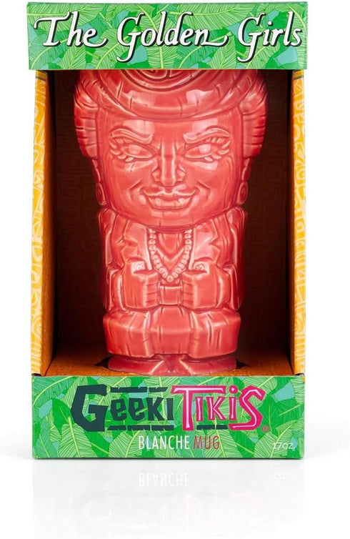 Geeki Tikis The Golden Girls Blanche Mug | Official Golden Girls Collectible Ceramic Tiki Style Cup | Holds 17 Ounces...