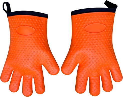 Supreme Silicone Cooking Gloves for Barbecue, Roasting, and Oven Use - Multi-Purpose, Water-Resistant Culinary Mitts for Both Men and Women, Ideal...