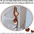 35.4" Hanging Monkey Stuffed Animals Plush Brown Cute Monkey Toy for Kids Adults...