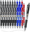 M&G Gel Pens, 0.5mm Black Gel Pens Medium Point, 30 PCS Retractable Gel Ink Rollerball Pens, Gel Ink Pens with Premium Ink & Comfort Grip for Smoo...