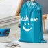 HOMEST 2 Pack XL Wash Me Travel Laundry Bag, Dirty Clothes Organizer, Large Enough to Hold 4 Loads of Laundry, Easy Fit a Laundry Hamper or Basket...