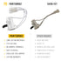 WP3406107 3406107 Dryer Door Switch Compatible with Whirlpool Maytag Kenmore Part Number AED4475TQ1 MEDC400VW0 AGD4475TQ1 NED4700YQ1 NED4600YQ1 WED4800XQ0 GEQ9800PW1 MGDX700XL1 MEDC300XW0 MEDC200XW0