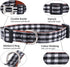 Soft &Comfy Bowtie Dog Collar,Detachable and Adjustable Bow Tie Collar,for Small Medium Large Pet (Medium (Pack of 1), Black and Whit)...