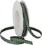 Morex Ribbon Swiss Dot Polyester Grosgrain Ribbon, 3/8-Inch by 20-Yard Spool, Hunter...