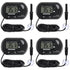AITRIP 4PCS Digital Aquarium Thermometer, Fish Tank Thermometer, Water Thermometer with Large LCD Display, Reptile Thermometer for Fish Tank Water...
