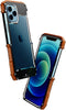 Kowauri Case for iPhone 12 Pro Max,Drop Protection Aluminum Metal Wood Bumper Frame Cover Shockproof Dropproof Protective Case for iPhone 12 Pro M...