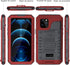 Beasyjoy Case for iPhone 12 Pro Max Waterproof, Metal Heavy Duty Case with Built in Screen Protector, Military Grade Full Body Protective Defender...