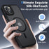 BaHaHoues for iPhone 13 Case iPhone 14 Case Compatible with MagSafe iPhone 13 Phone Case with Screen Protector, Translucent Matte Slim Shockproof ...