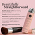 MagicMinerals AirBrush Foundation by Jerome Alexander – 2pc Set with Airbrush Foundation and Kabuki Brush - Spray Makeup with Anti-aging Ingredien...