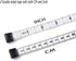 3m/120 Tape Measure Body Measuring Tape for Body Cloth Tape Measure for Sewing Fabric Tailors Medical Measurements Tape Dual Sided Sewing Cloth Ta...