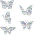 Butterfly Static Window Clings Anti Collision Window Decals for Bird Strikes, Glass Awareness Stickers, Stop Birds Flying into Windows, Set of 20...