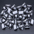 Rexka 30pcs Rocker Molding Retainer Clip Screw Compatible with Ford W716352-S300 Edge Escape F-150 Mustang Lincoln Continental MKX W716352S300...