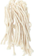 Ner Mitzvah Natural Smokeless Cotton Wicks – 50 Count (Approx.) 39 Ply Thin for Oil Cup Candle – Replacement Wicks...
