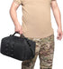 Tactical Camping Storage Bag 11L Tactical Utility Tote Bag Camping Cookware Organizer Trunk Organizer with Shoulder Strap (Black)...
