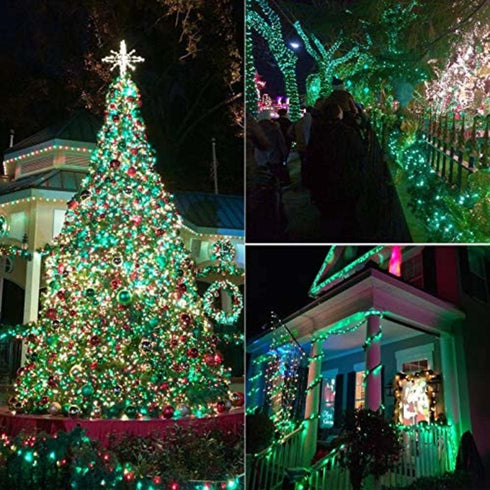 66Ft 200 LED Fairy Lights Plug in, Waterproof with Remote Outdoor 8 Modes Christmas Lights Bedroom Decor, Twinkle Lights with Timer for Bedroom St...