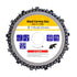 4-1/2" Angle Grinder Disc 13 Teeth Chain Plate Wood Carving Disc Cutting Blade for 7/8" Arbor Angle Grinder Woodworking Cutter Tool...