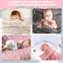 4 Pcs Fleece Baby Blanket 30 x 40 3D Fluffy Baby Blanket for Boys Nursery Bed Baby Girl Blanket Infant or Newborn Receiving Blanket Swaddling Blan...