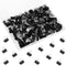 SANNIX 150 PCS Mini Binder Clips, 5/8 inch 15mm Binder Clips Black Paper Clamps Micro Size for Office Home School...