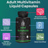 Halal Complete Multivitamin Capsules for Adults Men & Women | 42 Fruit & Vegetable Blend with Iron, Zinc, CoQ10, Folic Acid, and Vitamin A, B1, B3...