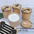300 Pcs Handmade food baking label stickers - Black Striped Long Label Packaging Lollipop Sealing Labels Tamper-Proof Stickers for Artisan Bakery ...