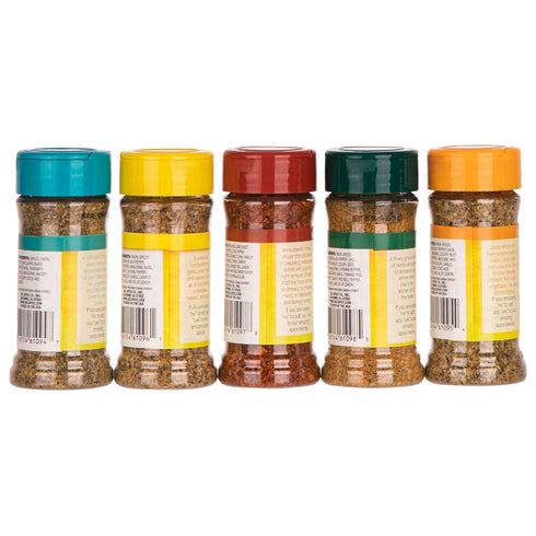 Flavor Mate No Salt Seasoning Blend - Variety Pack - Original,Garlic and Herb,Southwest Chipotle,Lemon & Pepper, Table Blend - 2.5 oz-Kosher...