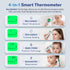 Alcedo Forehead and Ear Thermometer for Adults, Kids, and Baby | Digital Infrared Thermometer for Fever | Touchless, Instant Read, Medical Grade |...