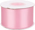 2 inch Wide 25 Yards Pink Satin Ribbon,Silk Ribbons Roll Craft Fabric Ribbon for Gift Wrapping, Perfect Wedding, Party Wreath, Sewing,Holiday Deco...