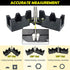 2-in-1 Mitre Measuring Cutting Tool,Miter Saw Protractor and 85-180°Angle Finderfor Home Improvement Carpentry Work...