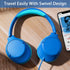 POWMEE P20 Kids Headphones for School, Kids/Teens/Boys/Girls with Safe 94dB Volume Limited, 3.5mm Jack Wired Cord Over-Ear for Fire Tablets/Travel...