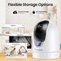 Security Camera Indoor-2K 360° WiFi Cameras for Home Security?Pet/Dog/Baby Camera with Phone app, 2-Way Audio, Night Vision, 24/7 SD Card Storage,...
