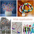 KISSITTY 8mm Crackle Glass Crystal Beads 10 Colors Two Tone Transparent Crackle Glass Loose Round Beads for DIY Jewelry Pen Sun Catchers Making Ab...