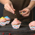 600-Count Dots Design Baking Paper Cups | Sturdy & Greaseproof Cupcake Liners Cupcakes | Essential Kitchen Supplies...