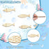 Ipotkitt 100 Pcs Random Undyed Wooden Fish Charms Old Lace Sea Animal Cutouts Unfinished Wood Summer Pieces for DIY Craft Supplies Keychain Home P...