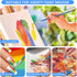 Fine Tip Paint Brushes,BWLKY 60Pcs Miniature Paint Brushes Fine Detail 00 Paint Brush Tiny Painting Brushes for Acrylic Oil Watercolor, Face Nail ...