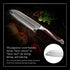 Hammer Stahl 4.5 Inch Japanese Style Santoku Knife High Carbon Stainless Steel Kitchen Knife | Razor Sharp Multipurpose Chopping Knife for Meat, V...