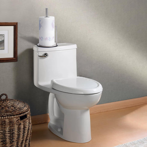 Silver Paper Towel Holder Kitchen Roll Holder, One-Handed Operation Tissue Paper Rack, Premium Stainless Steel Bathroom Chorme Paper Towel Holder ...