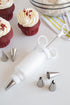 Fox Run Icing Syringe Decorating Set, Metallic, 7-Piece, 2.25 x 3 x 8 inches...