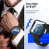 Goton Waterproof Case for Apple Watch 41mm Series 9 8 7 with Tempered Glass Screen Protector, iWatch Full Protective Hard PC Bumper Case Face Cove...