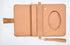 Diaper Clutch Bag/Tan Vegan Leather/ 9in x 7in x 1in/ Minimalist Travel Diaper Bag/Mini Diaper Bag/Wipe Dispenser Pouch/Secure Inner Zipper Pouch...