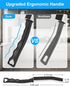 CODOGOY Crevice Cleaning Brush 3 Pack Multifunctional Gap Cleaning Brush Tool Bathroom Gap Brush Grout Cleaner Brush Hard Bristle Crevice Black Cl...