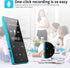 MP3 Player, 64GB MP3 Players Safuciiv MP3 with Bluetooth 5.3, 2.4 in Screen, Lossless Music Player, Support FM Recording, for Gym, Camping, Sports...