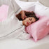 Love's cabin King Size Satin Pillowcase Set of 2, Similar to Silk Pillow Cases, Satin Cooling Pillow Covers for Hair and Skin with Envelope Closur...